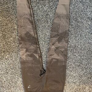 Gymshark Brown Patterned Leggings